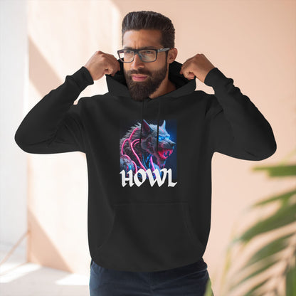 HOWL Pink Fangs Hooded Sweatshirt