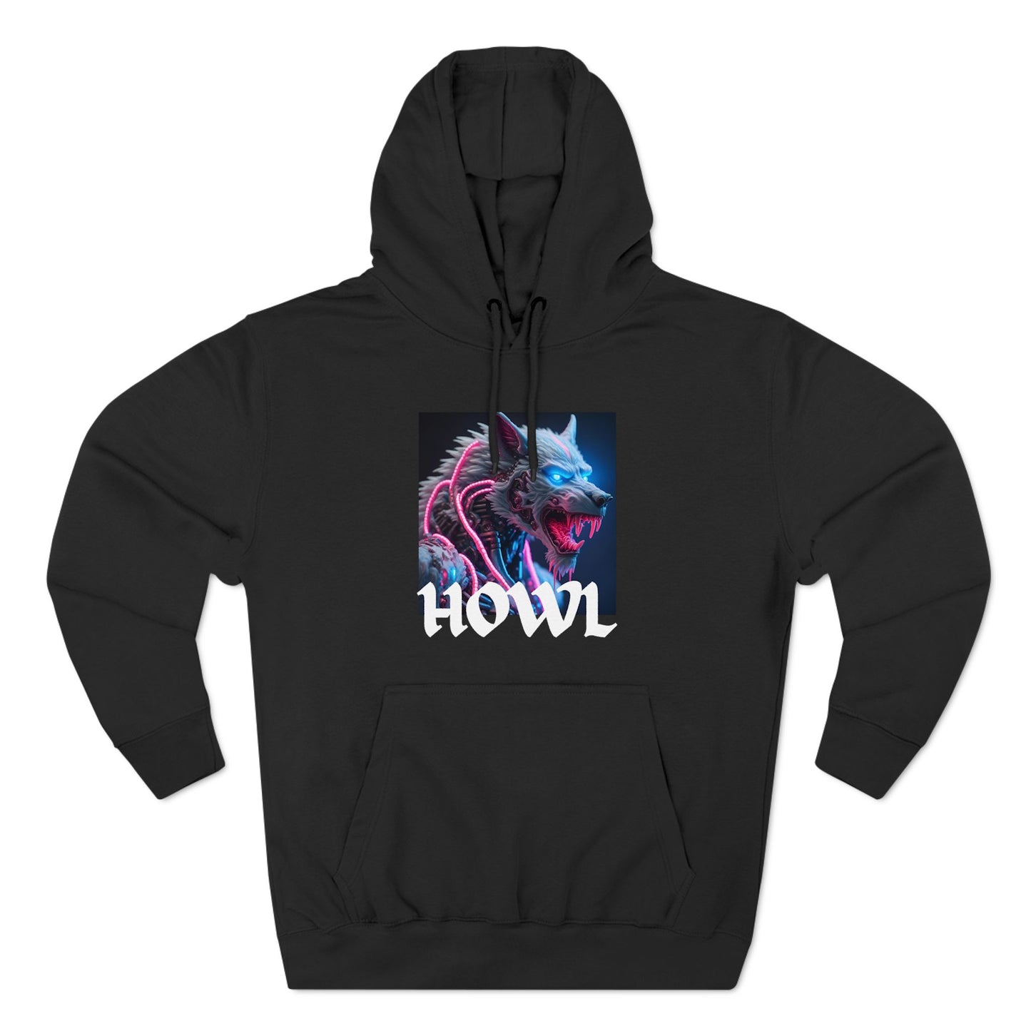 HOWL Pink Fangs Hooded Sweatshirt