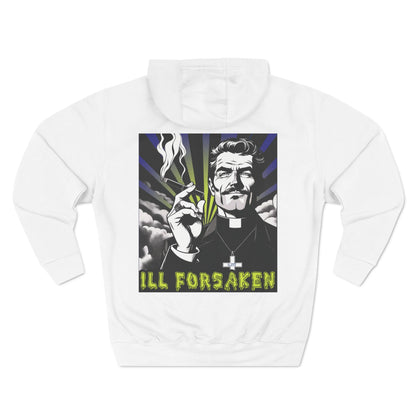 Ill Forsaken Smoking Priest Three-Panel Fleece Hoodie