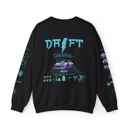 DRIFT Loading... Unisex Crewneck Sweatshirt