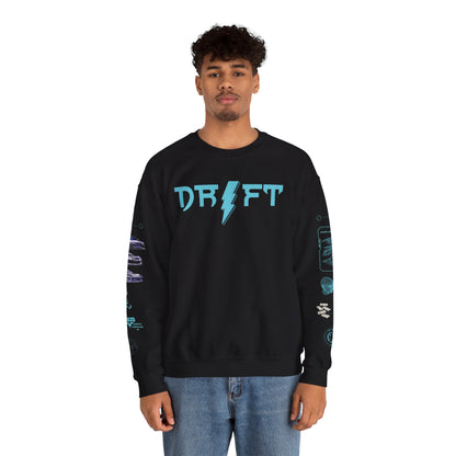 DRIFT Loading... Unisex Crewneck Sweatshirt