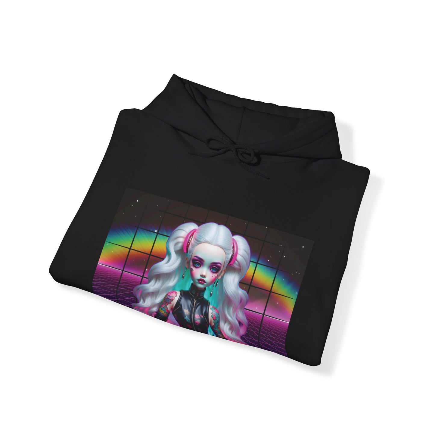 Neon Cloud Universal Burst Hooded Sweatshirt