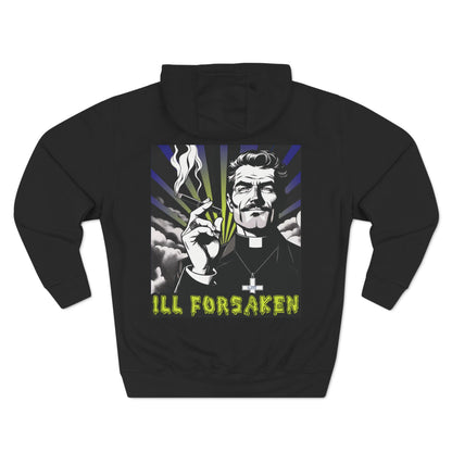 Ill Forsaken Smoking Priest Three-Panel Fleece Hoodie