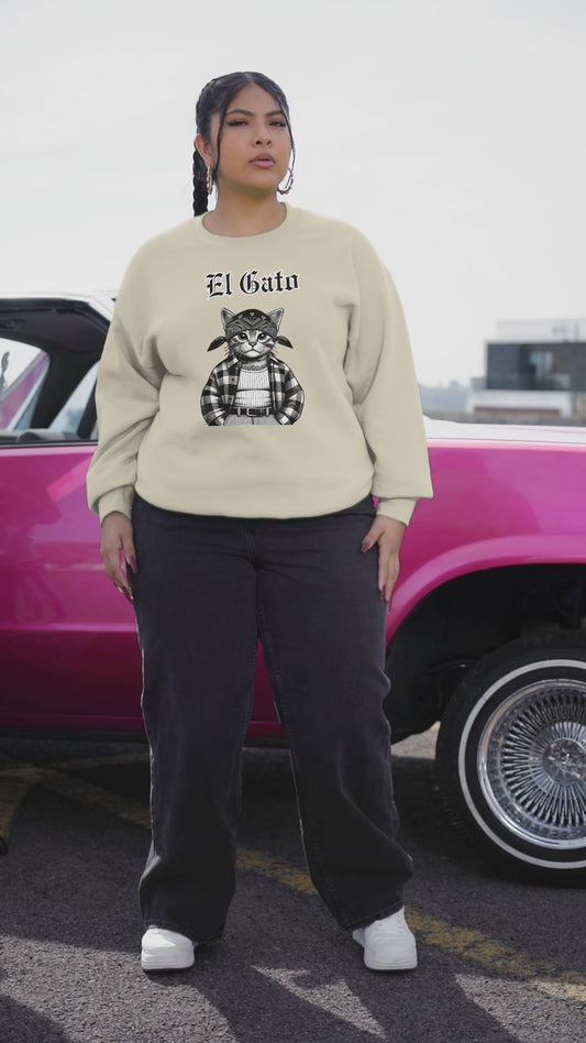 El Gato Cat Sweatshirt